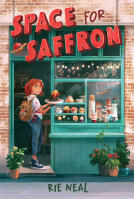 book cover for Space for Saffron