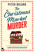 book cover for The Christmas Market Murder