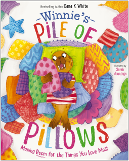 book cover for Winnie's Pile of Pillows