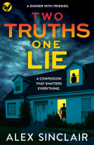 book cover for Two Truths One Lie