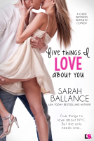book cover for Five Things I Love About You