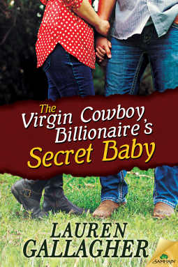 book cover for The Virgin Cowboy Billionaire's Secret Baby
