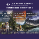 book cover for Love Inspired Suspense October 2025 - Box Set 1 of 2