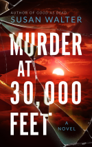 book cover for Murder at 30,000 Feet