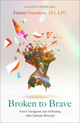 book cover for Broken to Brave
