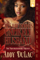 book cover for Miss Hawthorne's Unlikely Husband