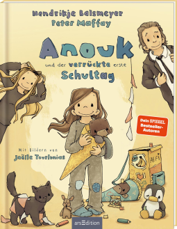 Buchcover für Anouk und der verrückte erste Schultag
