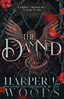 book cover for The Damned