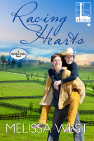 book cover for Racing Hearts