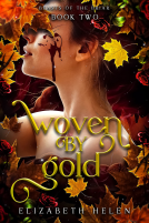 book cover for Woven by Gold (Deluxe Edition)