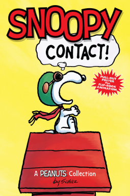book cover for Snoopy: Contact!