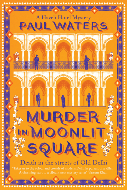 book cover for Murder in Moonlit Square