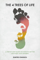 book cover for The Four Trees of Life