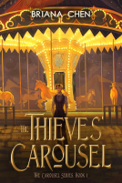book cover for The Thieves' Carousel