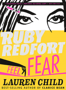book cover for Ruby Redfort Feel the Fear