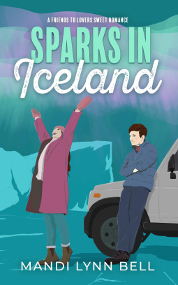 book cover for Sparks in Iceland