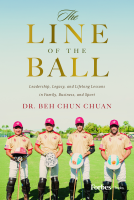book cover for The Line of the Ball