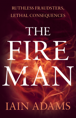 book cover for The Fire Man