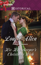 book cover for His Housekeeper's Christmas Wish