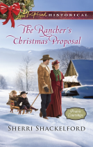 book cover for The Rancher's Christmas Proposal