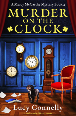 book cover for Murder on the Clock (A Mercy McCarthy Mystery Book 4)