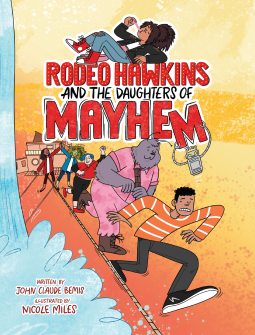 book cover for Rodeo Hawkins and the Daughters of Mayhem