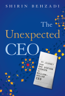 book cover for The Unexpected CEO