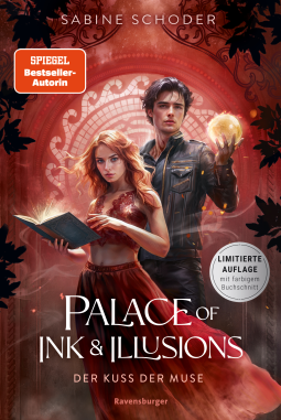 Buchcover für Palace of Ink & Illusions, Band 1 - Der Kuss der Muse
