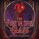 book cover for The Fire in the Glass