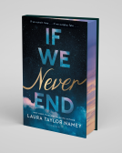 book cover for If We Never End