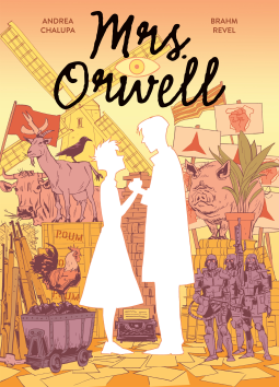 book cover for Mrs. Orwell