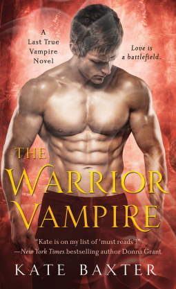 book cover for The Warrior Vampire