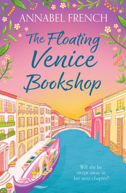 book cover for The Floating Venice Bookshop