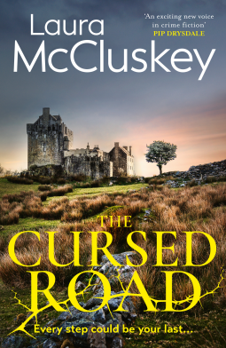 book cover for The Cursed Road
