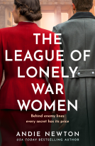book cover for The League of Lonely War Women