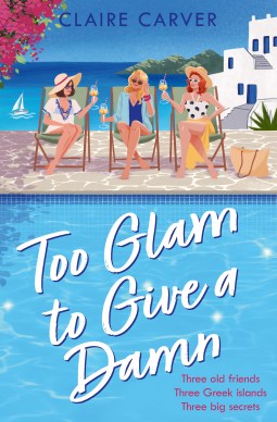 book cover for Too Glam to Give a Damn