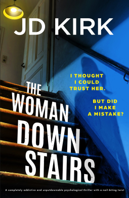 book cover for The Woman Downstairs