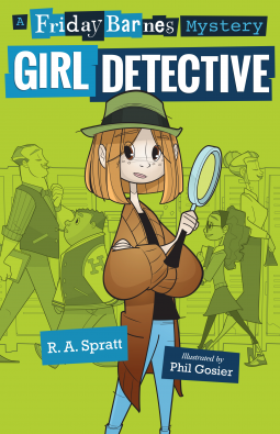 book cover for Friday Barnes, Girl Detective