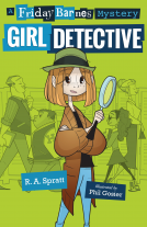 book cover for Friday Barnes, Girl Detective