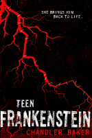 book cover for Teen Frankenstein: High School Horror