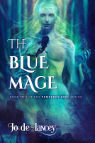 book cover for The Blue Mage