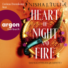 Buchcover für Heart of Night and Fire