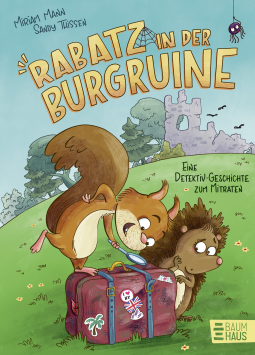 Buchcover für Rabatz in der Burgruine - Eine Detektivgeschichte zum Mitraten