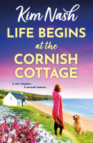 book cover for Life Begins at the Cornish Cottage