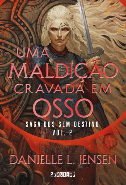 book cover for Uma maldição cravada em osso