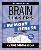 book cover for Brain Teasers for Memory Fitness