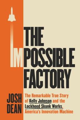 book cover for The Impossible Factory