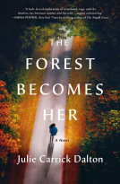 book cover for The Forest Becomes Her
