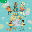 book cover for Girl Scouts: Take Action