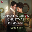 book cover for Captain Grey's Christmas Proposal